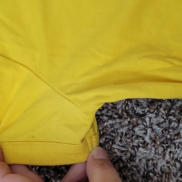 Lularoe Liv tee-Solid Yellow - Picture 3 of 6